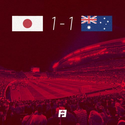 Japan 1-1 Australia
